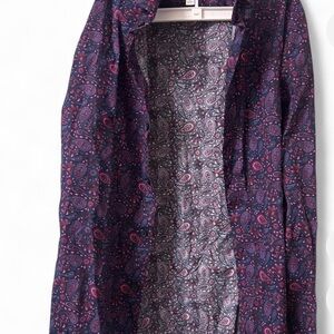 Express Multicolor Paisley Shirt